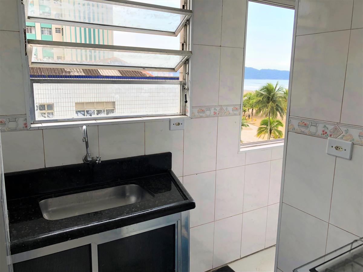 Apto Frente Ao Mar Com Vista Maravilhosa Apartment Praia Grande  Ngoại thất bức ảnh