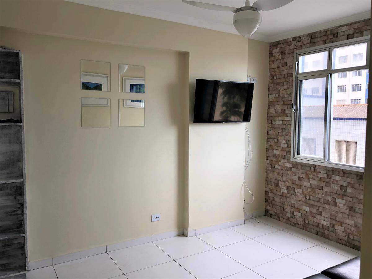 Apto Frente Ao Mar Com Vista Maravilhosa Apartment Praia Grande  Ngoại thất bức ảnh
